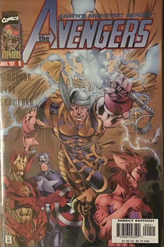 AVENGERS VOLUME 2 (MARVEL)#7-12 NM CONDITION 6 BOOK LOT