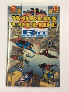 WORLDS COLLIDE #1 (1994) DC/Milestone; POLYBAGGED & SEALED w/Vinyl Clings; NM
