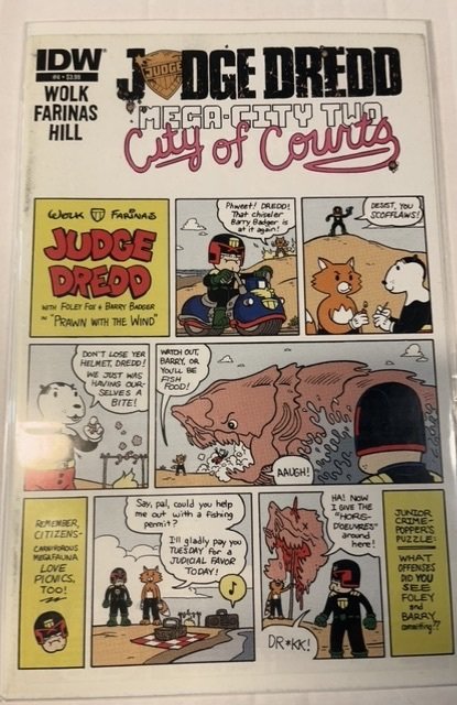 Judge Dredd: Mega-City Two #4 (2014)