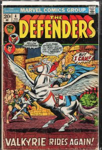 The Defenders #4 (1973) The Defenders [Key Issue]