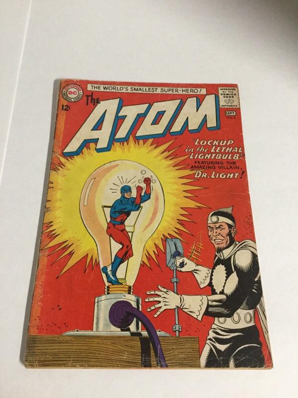 Atom 8 Gd+ Good+ 2.5 Tape On Spine DC Comics Silver Age