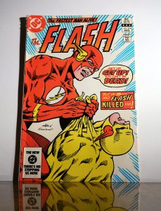 Flash #324 DC Comics 1983 Key Death Feat. The Flash First Print Low Grade