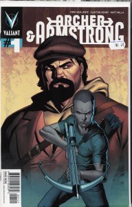 Archer and Armstrong #1 Cover B - Pullbox Exclusive - Clayton Henry (2012)