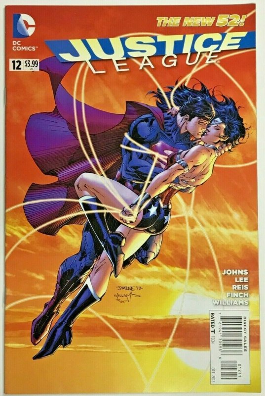 JUSTICE LEAGUE#12 NM 2012 DC COMICS THE NEW 52!