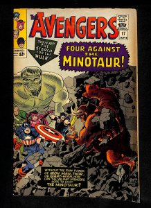 Avengers #17 Hulk Captain America Hawkeye Stan Lee!