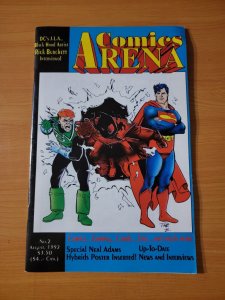 Comics Arena #2 /w Neal Adams Poster ~ NEAR MINT NM ~ 1992 Comics