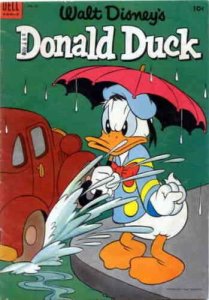 Donald Duck (Walt Disney's ) #33 GD; Dell | low grade - January 1954 Walt Disney 