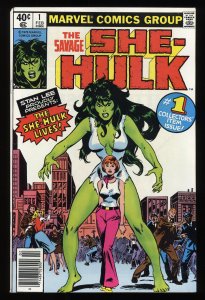 Savage She-Hulk #1 FN/VF 7.0 Newsstand Variant