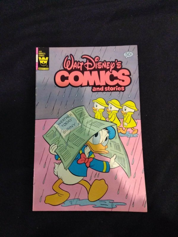 Whitman Comics Walt Disney's Comics & Stories #493 NM-