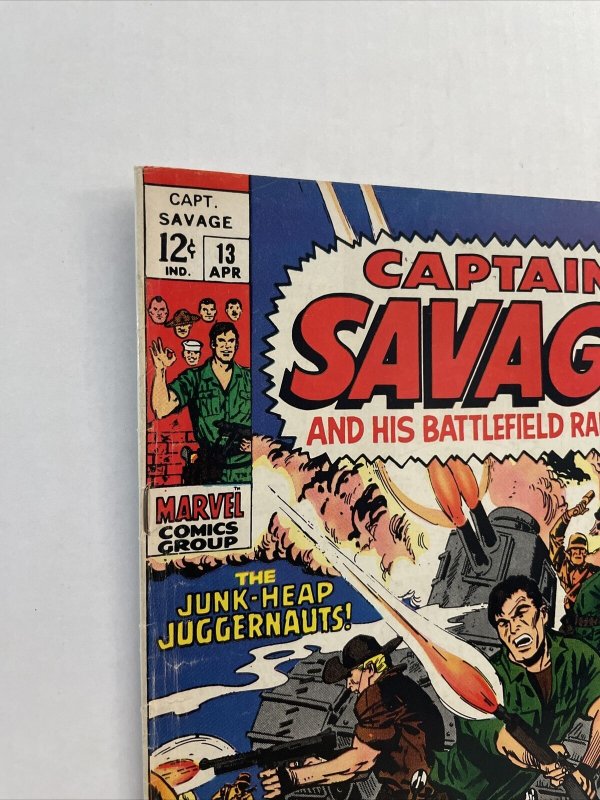Captain Savage And His Battlefield Raiders #13