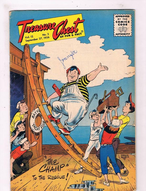 Treasure Chest Of Fun & Fact Vol. 12 # 2 VG Geo. A. Pflaum Publisher Inc!!! SW10