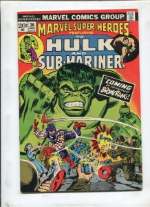 MARVEL SUPER-HEROES #36 (9.2) THE STAGE IS SET!