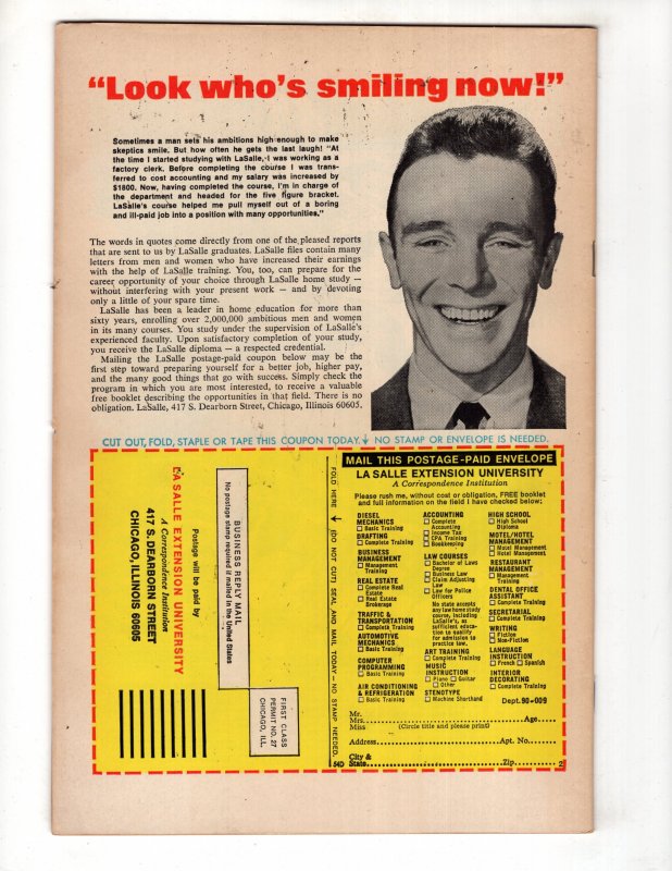 The Amazing Spider-Man #123 (1973) LUKE CAGE Appearance !!! / ID#154