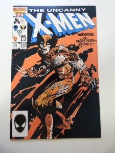 The Uncanny X-Men #212 (1986) FN Condition