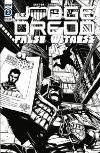Judge Dredd False Witness #3 (Cvr A Zama) Idw Publishing Comic Book 2020
