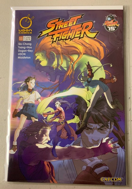 Street Fighter #11 B variant Image (8.0 VF) (2003)