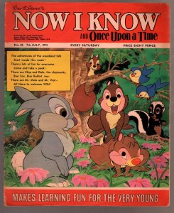 Walt Disney's Now I Know #40 1973-U.K-Brer Rabbit-G