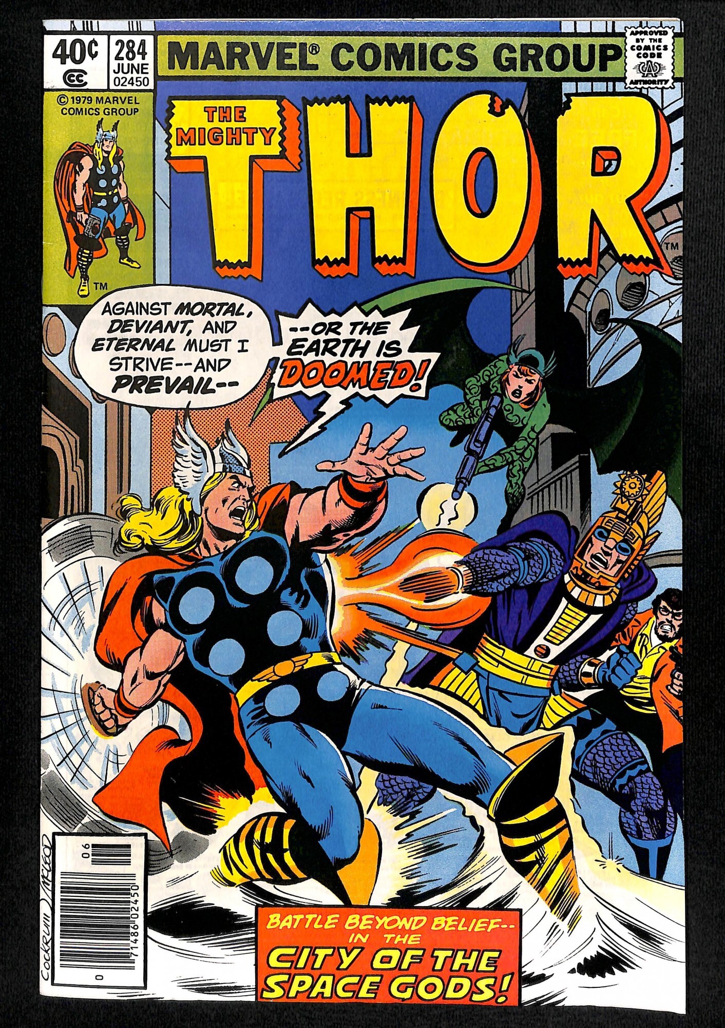 Thor #284 (1979) | Comic Books - Bronze Age, Marvel, Thor, Superhero