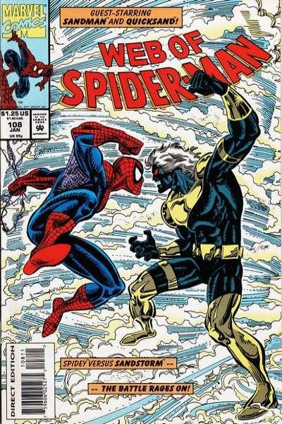 Web of Spider-Man (1985 series) #108, NM- (Stock photo)