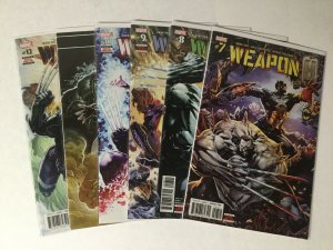 Weapon H 1-12 Weapons Of Mutant Destruction Prelude 1-5 Lot Near Mint Marvel