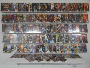 Huge Lot 140+ W/ X- Men, Spiderman, Wolverine Avg VF/NM Condition.