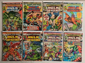 Marvel Super Heroes lot #36-90 Hulk reprints 1st Series (avg 4) 39 diff (1973+)