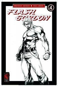 Flash Gordon #4 Retailer Incentive Sketch Variant 2009 | Ardden Entertainment