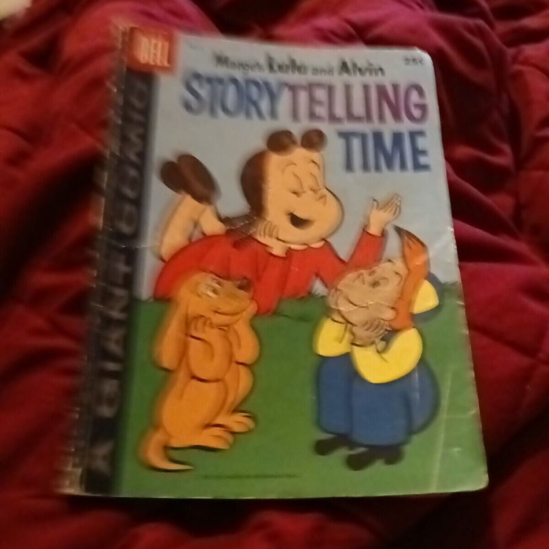 Marge's Lulu And Alvin Storytelling Time #1 Giant Size 1959 Dell Rare silver age