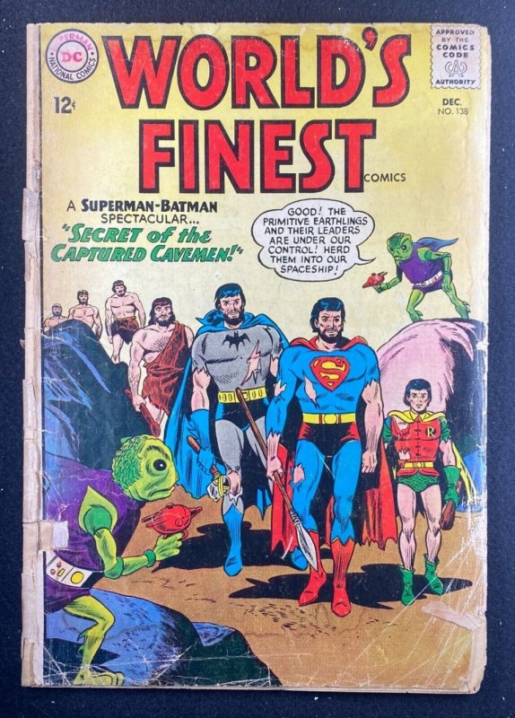 World’s Finest (1941) #138 GD (2.0) Batman Superman Robin Jim Mooney