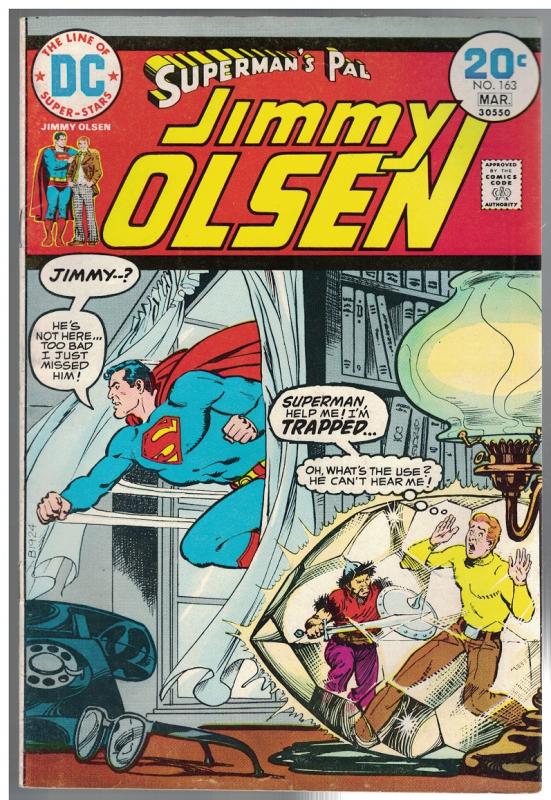 JIMMY OLSEN 163 VG-F Mar. 1974