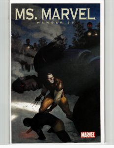 Ms. Marvel #38 Wolverine Cover (2009) Ms. Marvel