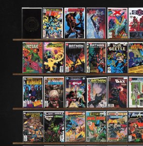 Huge Lot 150+ Comics with Blue Beetle, Ghost Rider, X-Factor, X-Force & More!