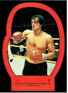 1979 Topps Rocky II Sticker #5 Rocky Balboa > Stallone > Italian Stallion