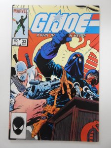 G.I. Joe: A Real American Hero #33 (1985) Beautiful VF-NM Condition!