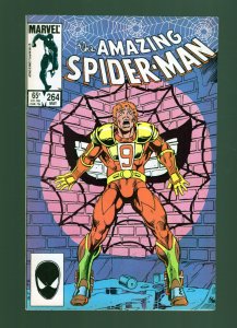 Amazing Spider-Man #264 - 1st. App. Red Nine. Joe Rubinstein Cover (9.0) 1985