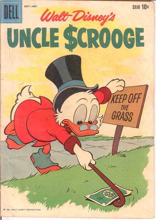 UNCLE SCROOGE 31 GOOD    Sept.-Nov. 1960 COMICS BOOK