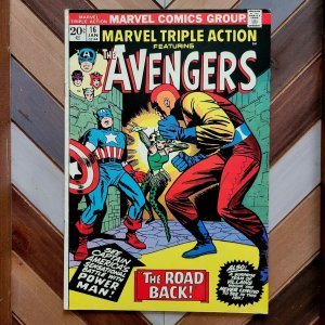 Marvel Triple Action #16 FN (Marvel 1974) Avengers, POWER MAN + Enchantress