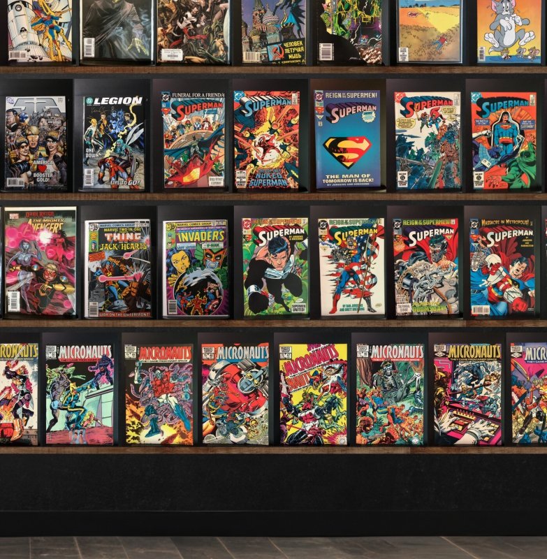 Huge Lot 150+ Comics with Superman, Micronauts, Saucer Country & More!