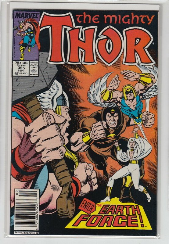 THOR (1966 MARVEL) #395 FN A01151