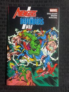 2019 THE AVENGERS DEFENDERS WAR by Sal Buscema SC VF 8.0 3rd Marvel Comics