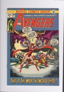 Avengers # 104  VF+  (1972)  High Grade Copy