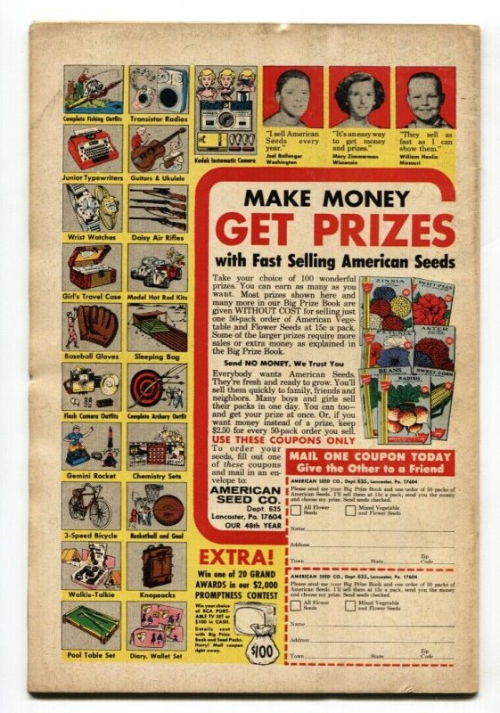 Strange Adventures #187 comic book 1st Enchantress-Suicide Squad!