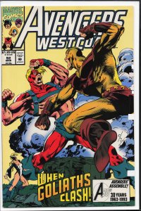 Avengers West Coast #92 (1993) West Coast Avengers / Avengers West Coast