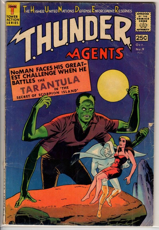 T.H.U.N.D.E.R. Agents #9 (1966) 4.5 VG+