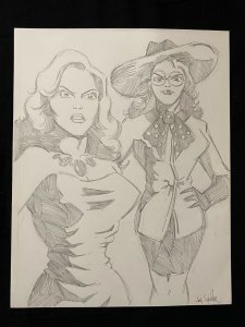 Original Senorita Rio Sketch by Jay Sylvester--