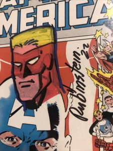 Captain America (1986)#326 (CGC 9.8 SS WP) Signed Joe Rubinstein