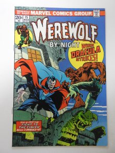 Werewolf by Night #15 (1974) FN+ Condition! MVS intact! indentations fc