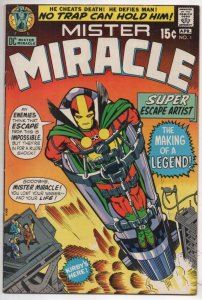 MISTER MIRACLE #1 2 3 4 5 6-25, Signed by Jack Kirby, 4th World 1971, 1-25 set