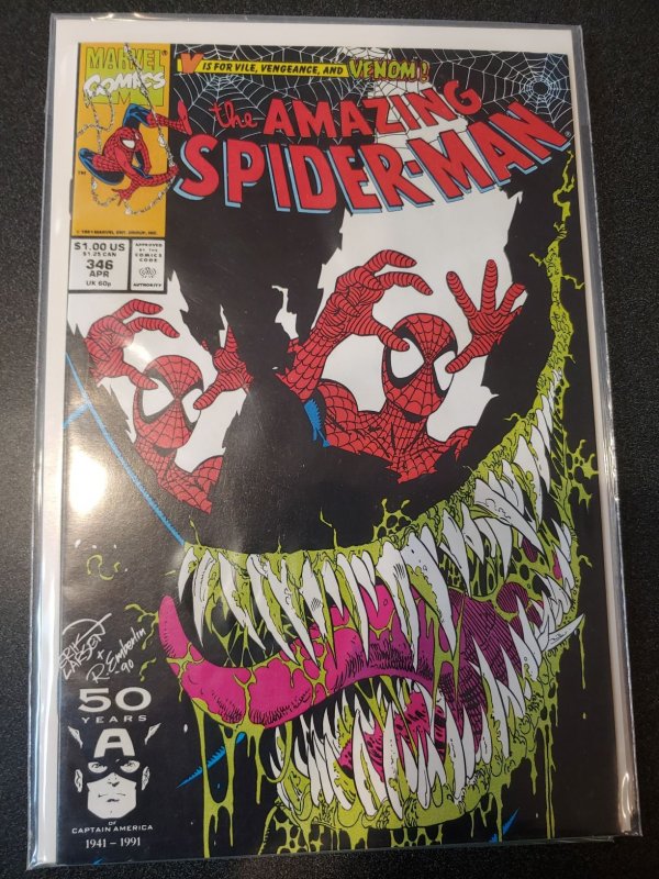 The Amazing Spider-Man #346 VENOM