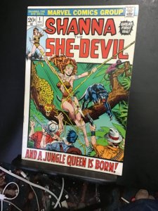 Shanna the She-Devil #1 (1972) Hi grade 1st issue key! NM- Oregon CERT!